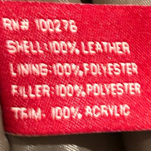 Leather coat . - Picture 5 of 8